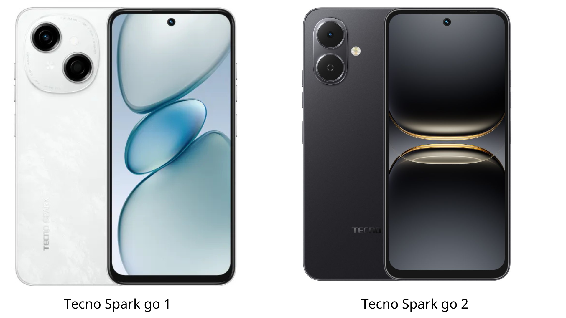 So sánh Tecno Spark go 1 và Tecno Spark go 2