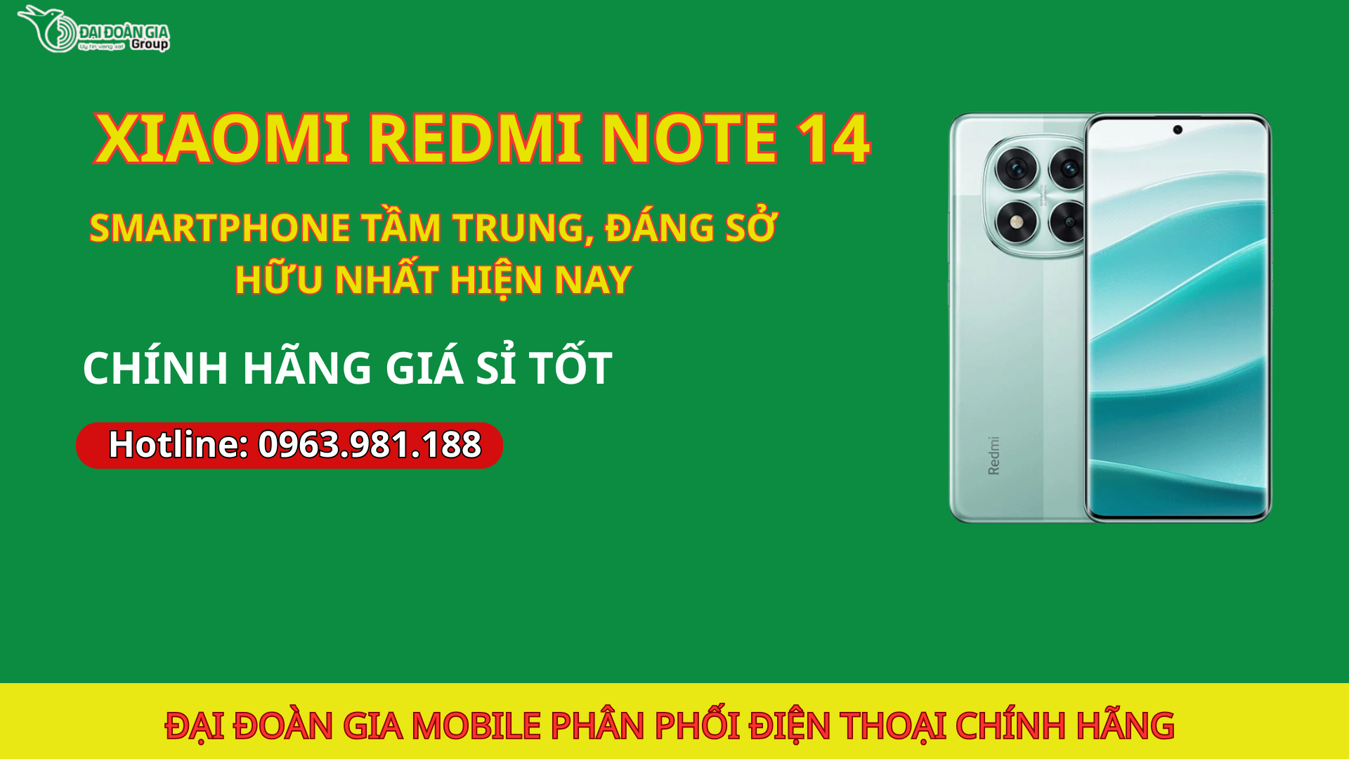 Xiaomi Redmi Note 14: Smartphone tầm trung đáng sở hữu nhất hiện nay