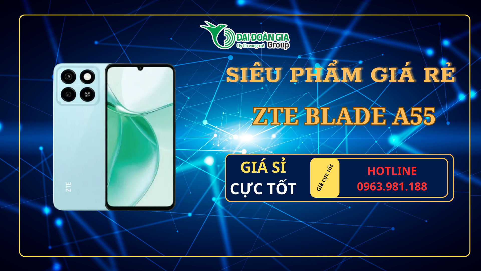 ZTE Blade A55 có tốt không? Top smartphone giá rẻ dưới 2 triệu