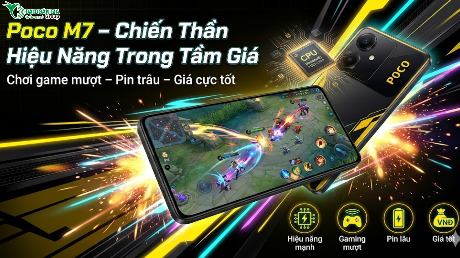 Xiaomi Poco M7 - Chiến thần hiệu năng trong tầm giá