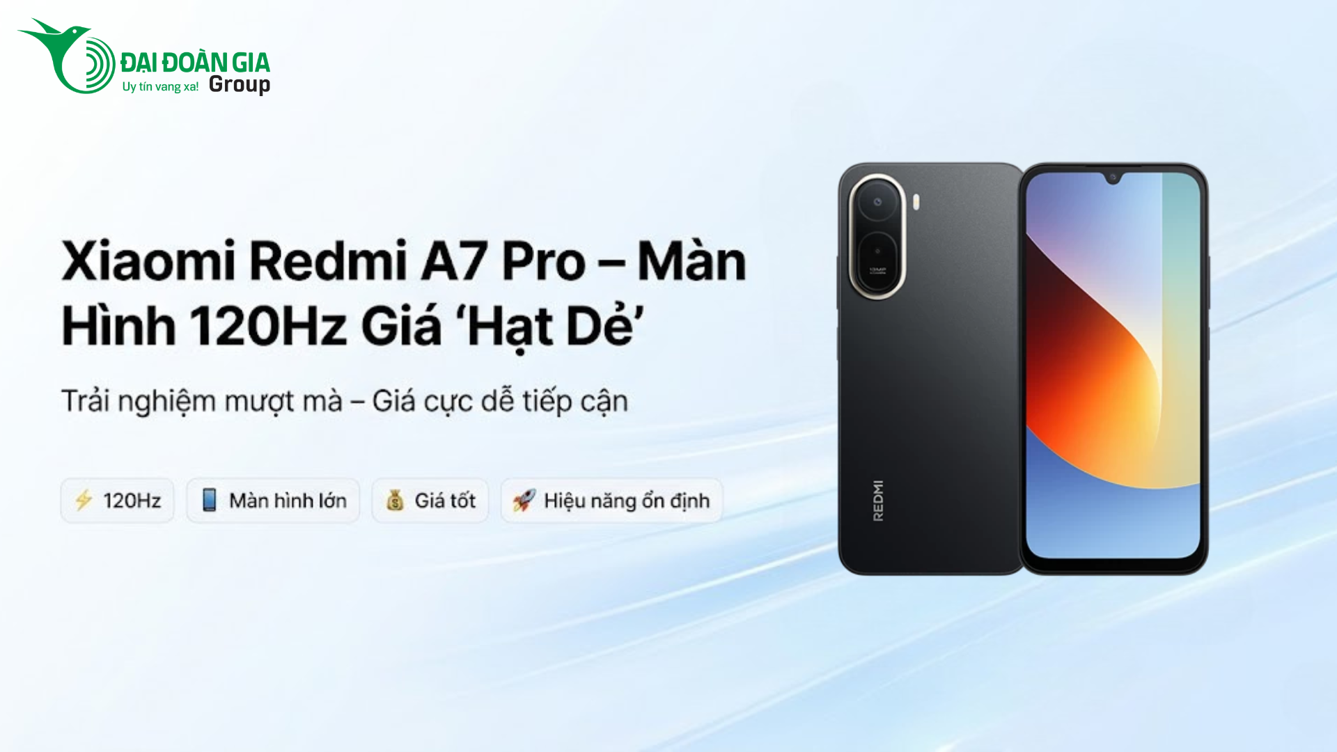 Xiaomi Redmi A7 Pro: Màn hình 120Hz giá "hạt dẻ" - Xiaomi lại phá đảo thị trường